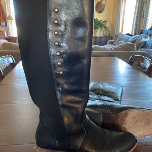 Black Spirit by Lucchese - Tall Black Boots